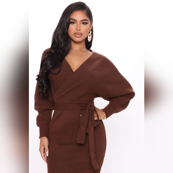 Mona Sweater Midi Dress - Picture 3 of 4